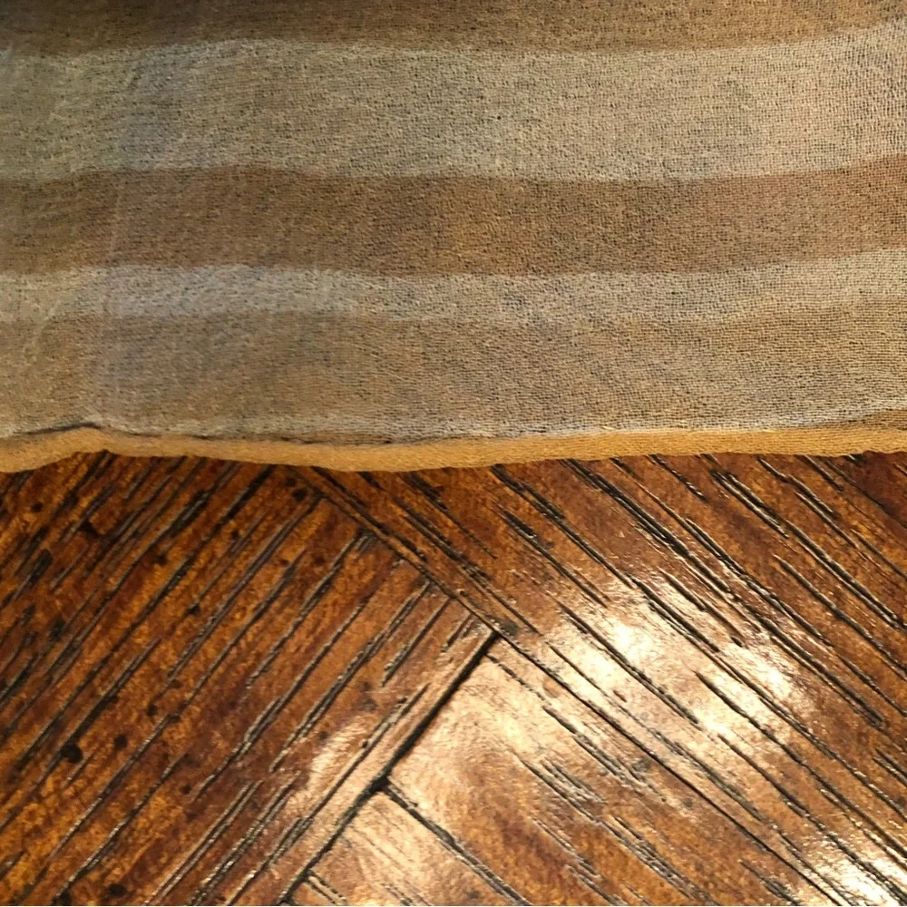 Vintage Vera Silk Skinny Striped Scarf